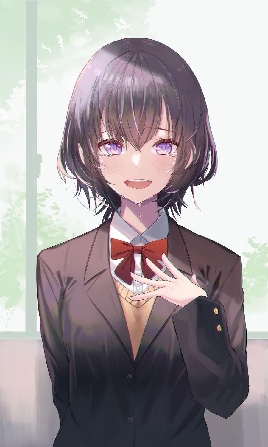 rur_(ml_ruru), seifuku, sweater