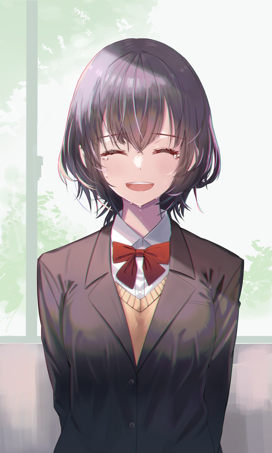 rur_(ml_ruru), seifuku, sweater
