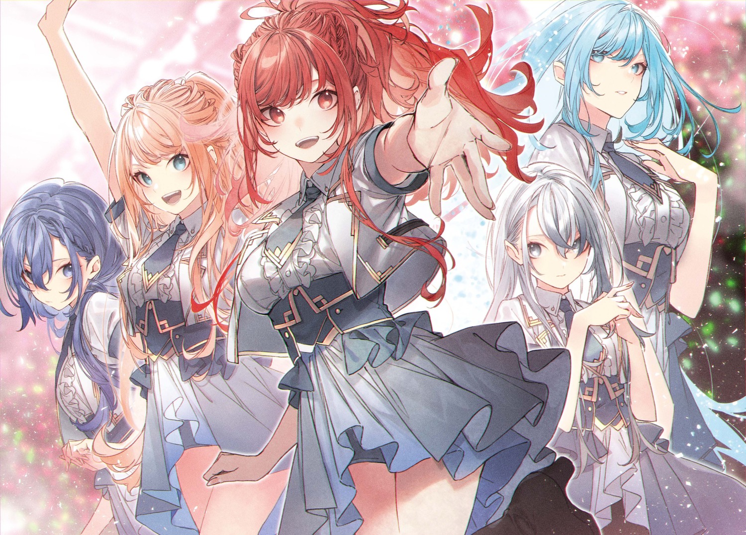 isekai_de_cheat_skill_wo_te_ni_shita_ore_wa_genjitsu_sekai_wo_mo_musou_suru, kazama_kaede, kuwashima_rein, lexia_von_alceria, luna_(iseleve), merl_(iseleve), seifuku, yuti