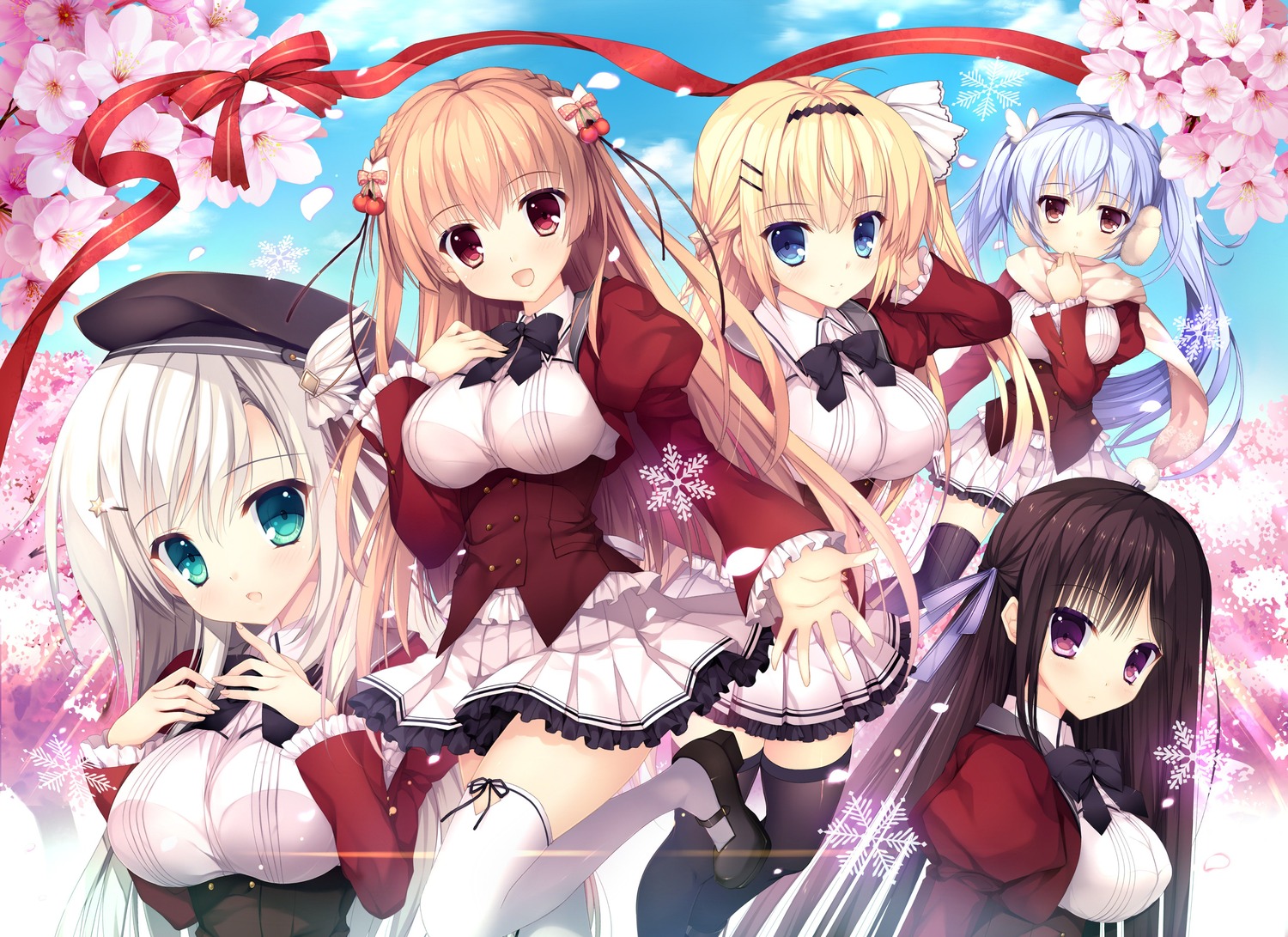fujino_yuki, haruoto_alice_*_gram, kanzaki_erisa, kuonji_kazuha, mitha, nanao_naru, nanawind, rindou_yaya