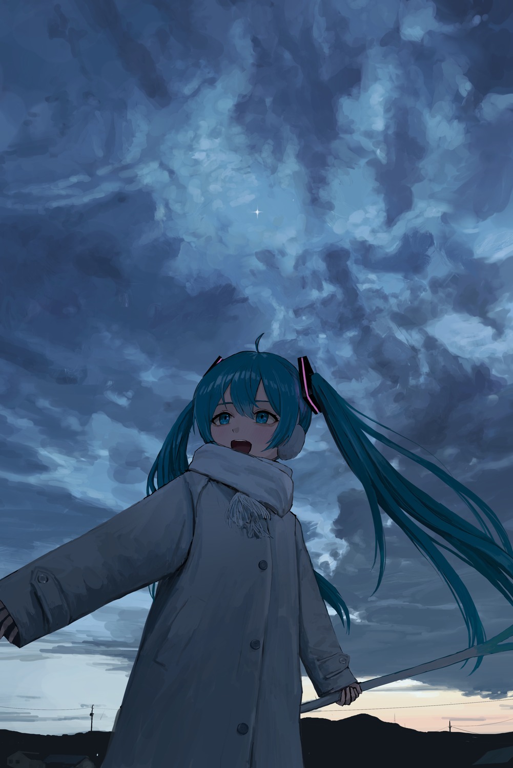 hatsune_miku, sakiika0513, vocaloid