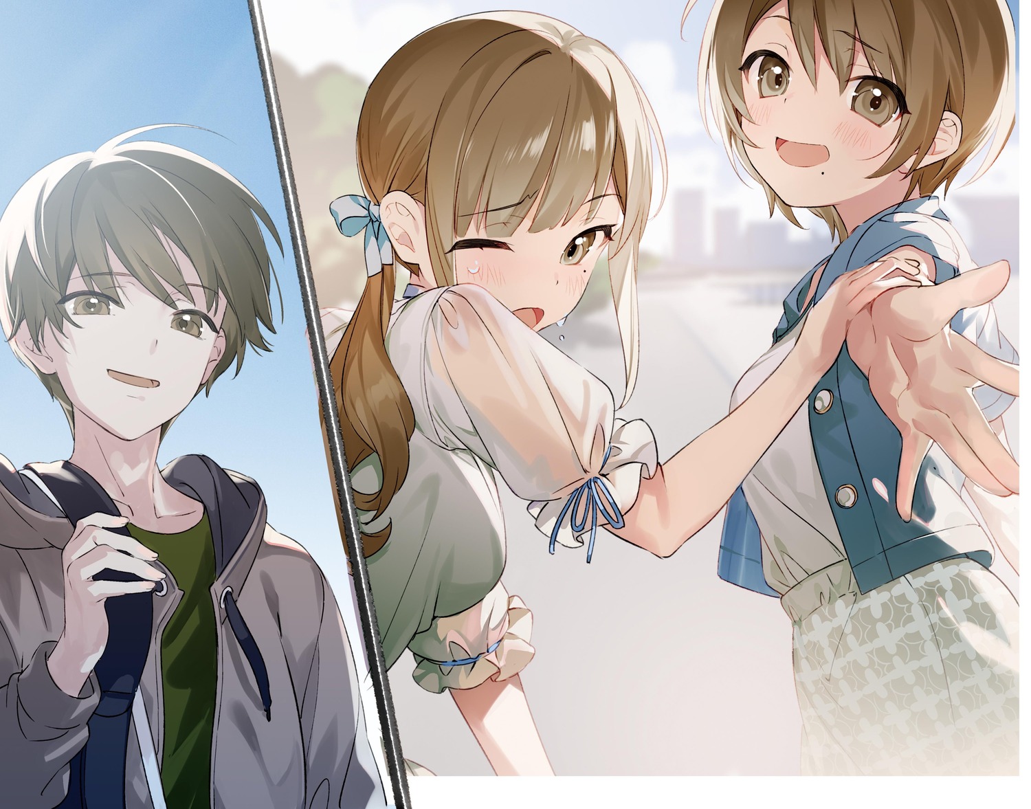 almic, jinguuji_naori, jinguuji_rumi, koi_wa_futago_de_warikirenai, shirosaki_jun