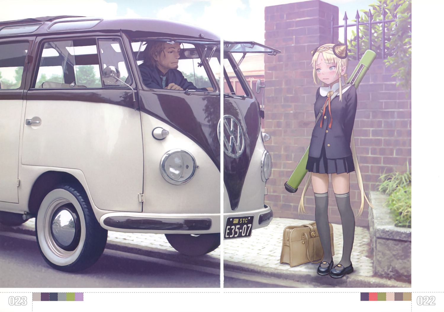 cop_craft, gap, range_murata, seifuku, thighhighs, tilarna_exedilika