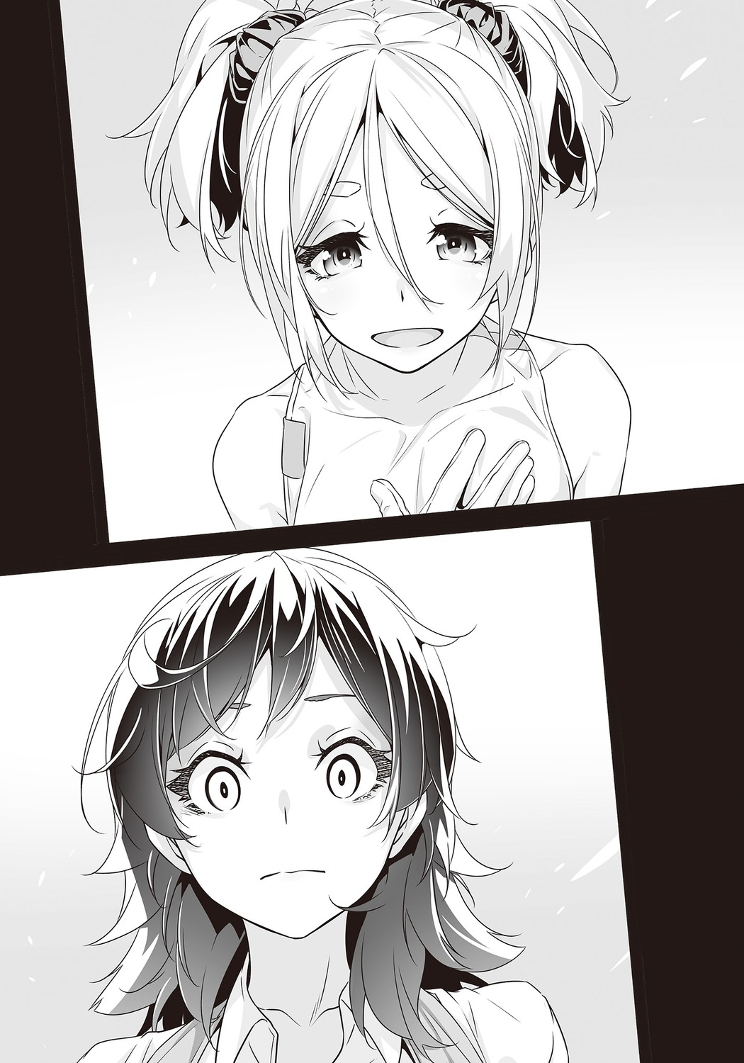momo_(shokei_shoujo), monochrome, nilitsu, shokei_shoujo_no_virgin_road, tokitou_akari