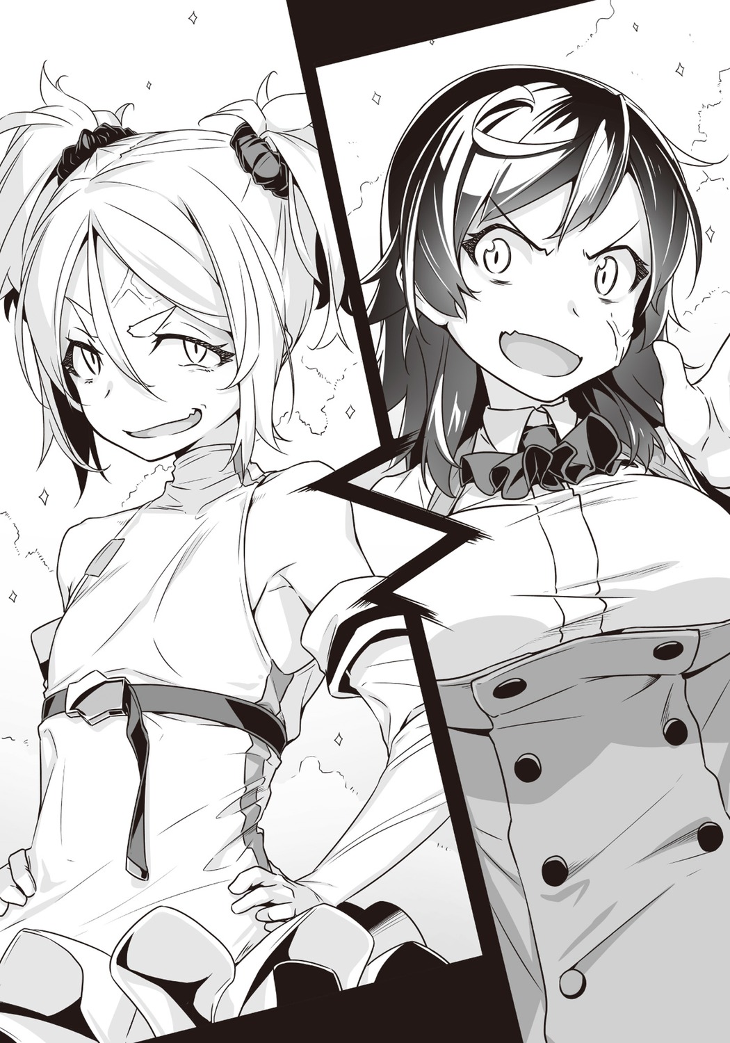 dress, momo_(shokei_shoujo), monochrome, nilitsu, shokei_shoujo_no_virgin_road, tokitou_akari