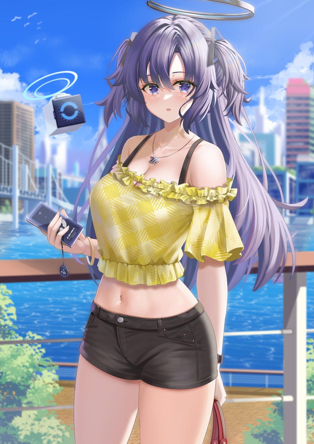 arikawa_rui, blue_archive, halo, hayase_yuuka