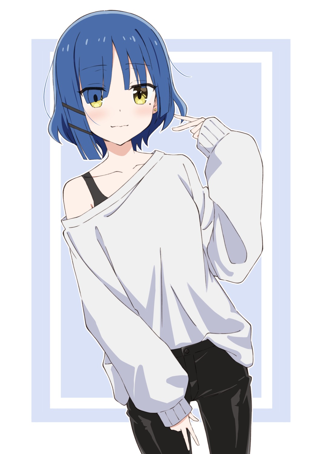 bocchi_the_rock!, ooyama_natsuki, sweater, yamada_ryou