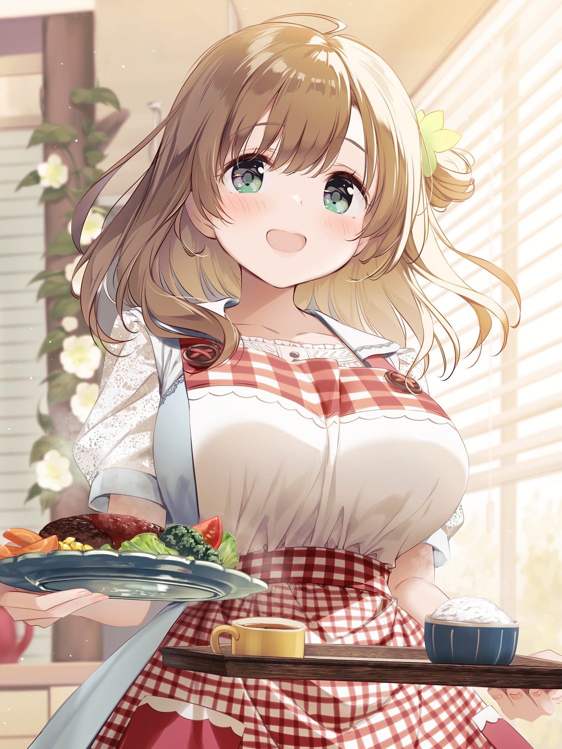 einstein_yori_ai_wo_komete, kimishima_ao, nitta_shinobu, waitress