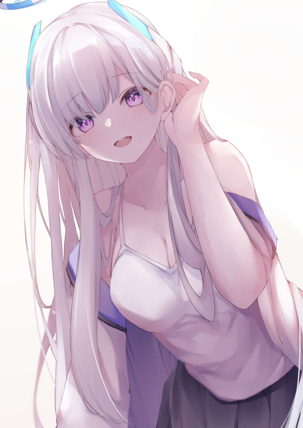 blue_archive, cleavage, halo, hojiro_same, ushio_noa