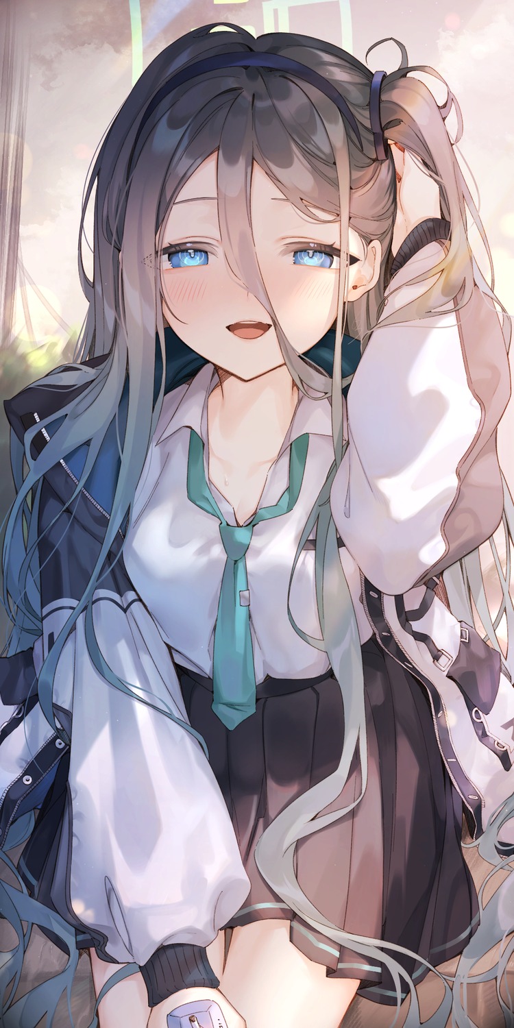 blue_archive, halo, koyo_akio, seifuku, tendou_aris