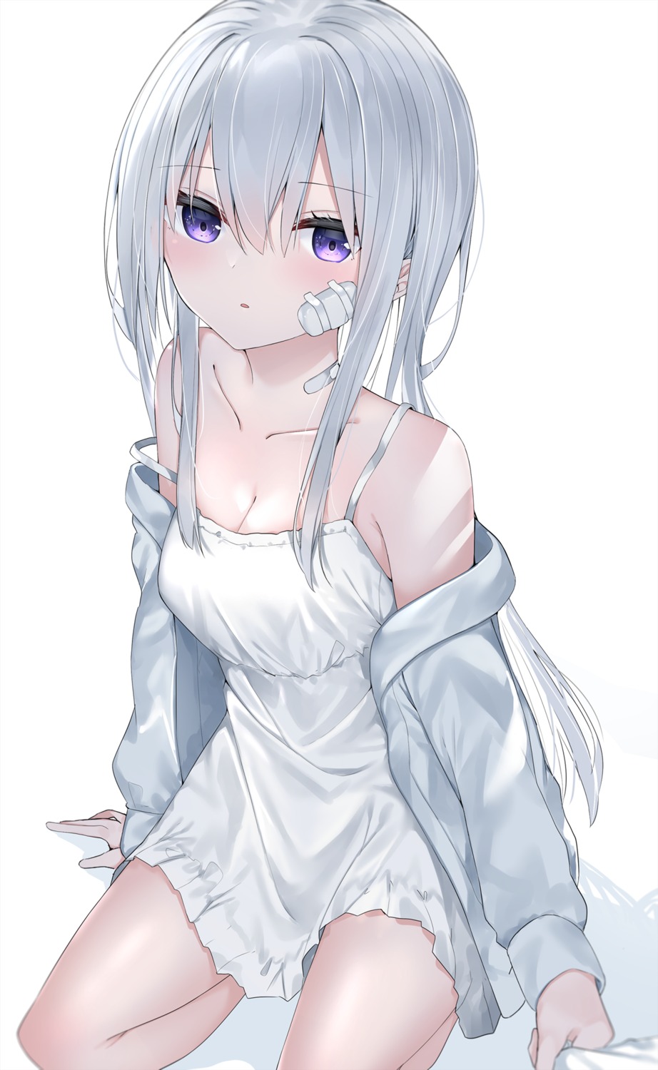 bandaid, lingerie, neku_(neku_draw)