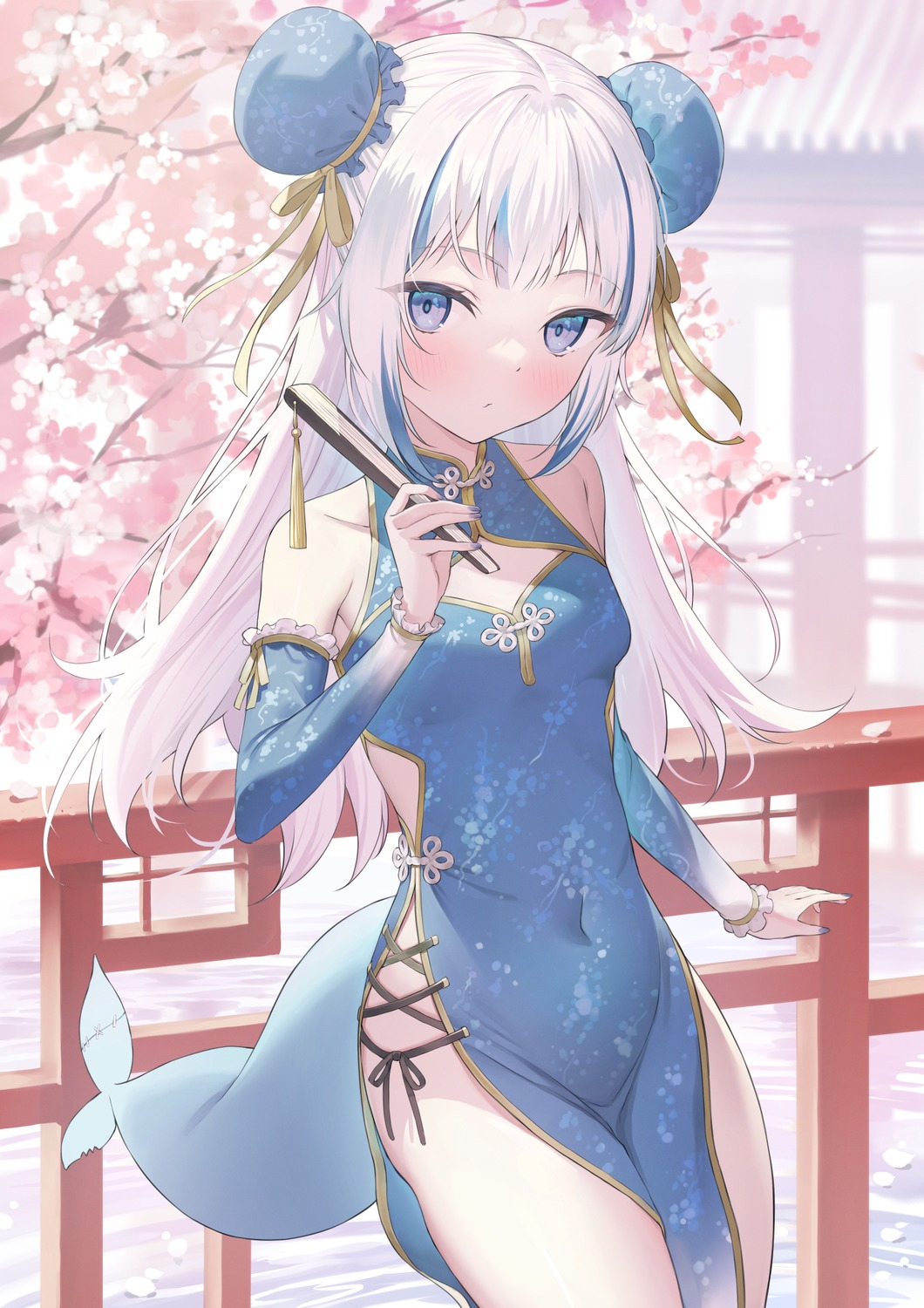 chinadress, gawr_gura, hololive, hololive_english, nopan, tail, takumi11