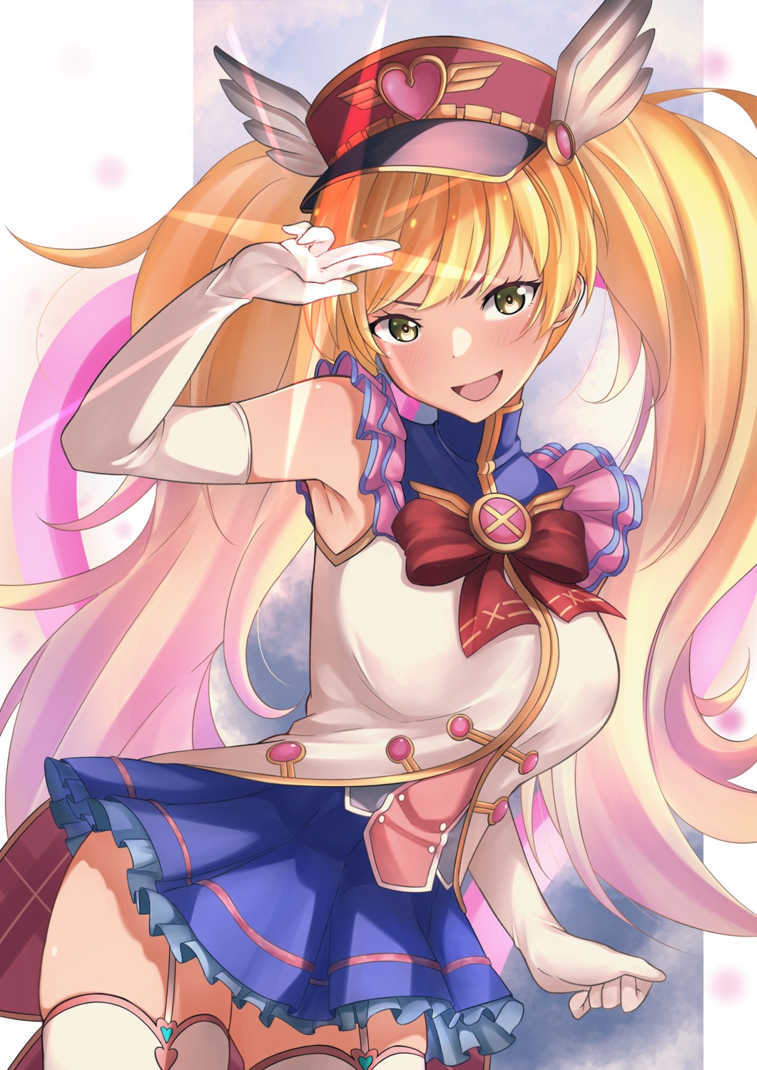 granblue_fantasy, monika_weisswind, mr2d, stockings, thighhighs, uniform