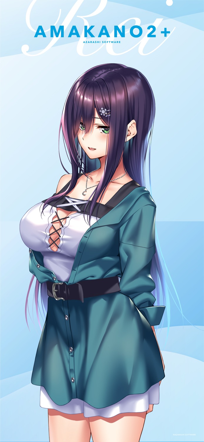 amakano_2, amakano_2+, azarashi_soft, cleavage, himiyama_rei, piromizu, wallpaper