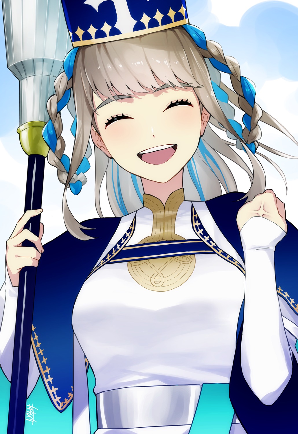 fate/grand_order, omagacchu, pope_johanna, weapon