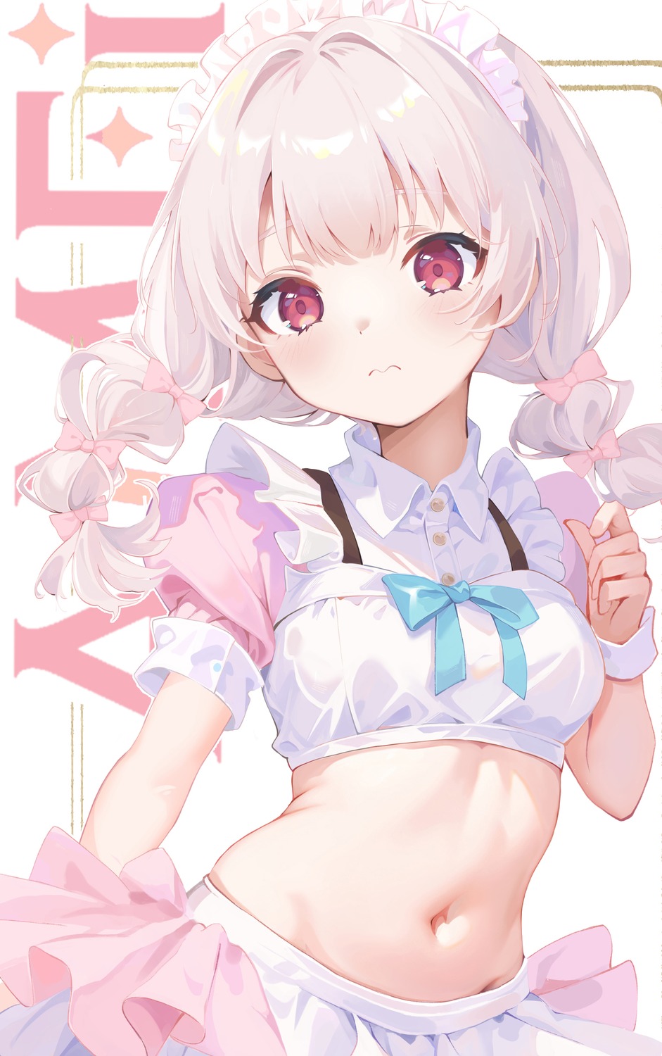 indie_virtual_youtuber, maid, shiina_(shiina0227)