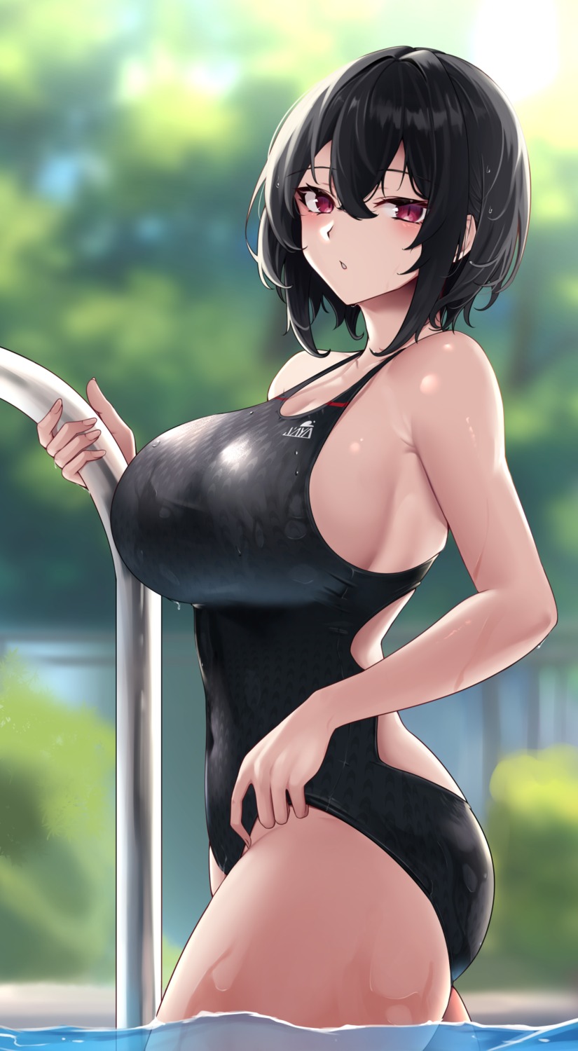 masaki_nanaya, swimsuits, wet