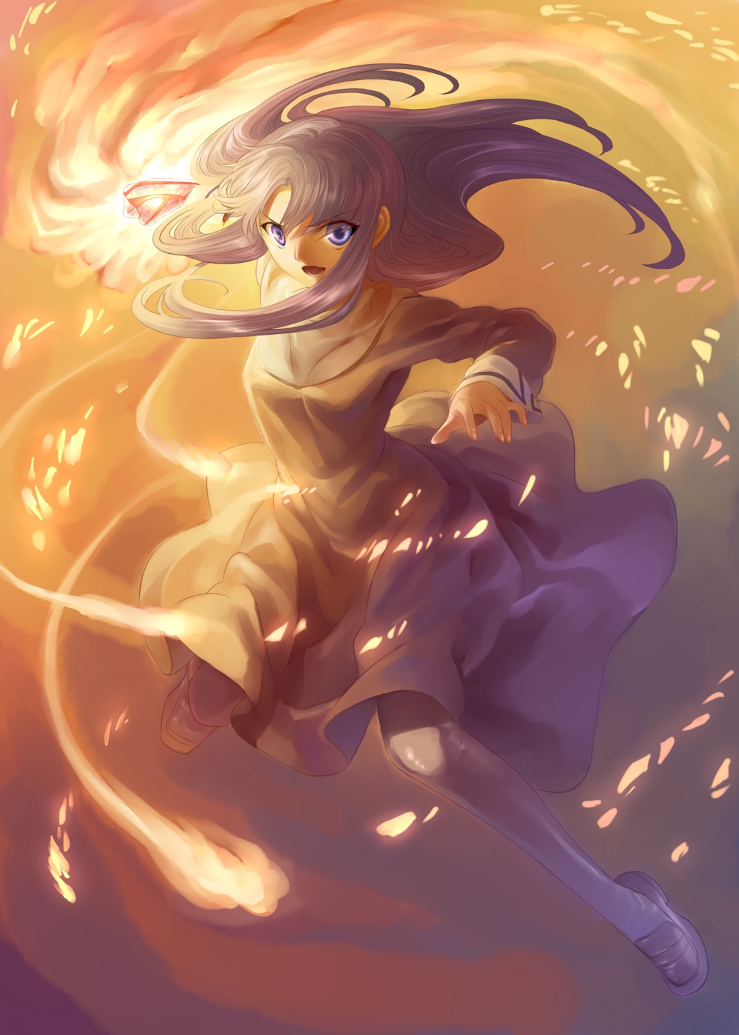 dress, flyx2, kara_no_kyoukai, kokutou_azaka