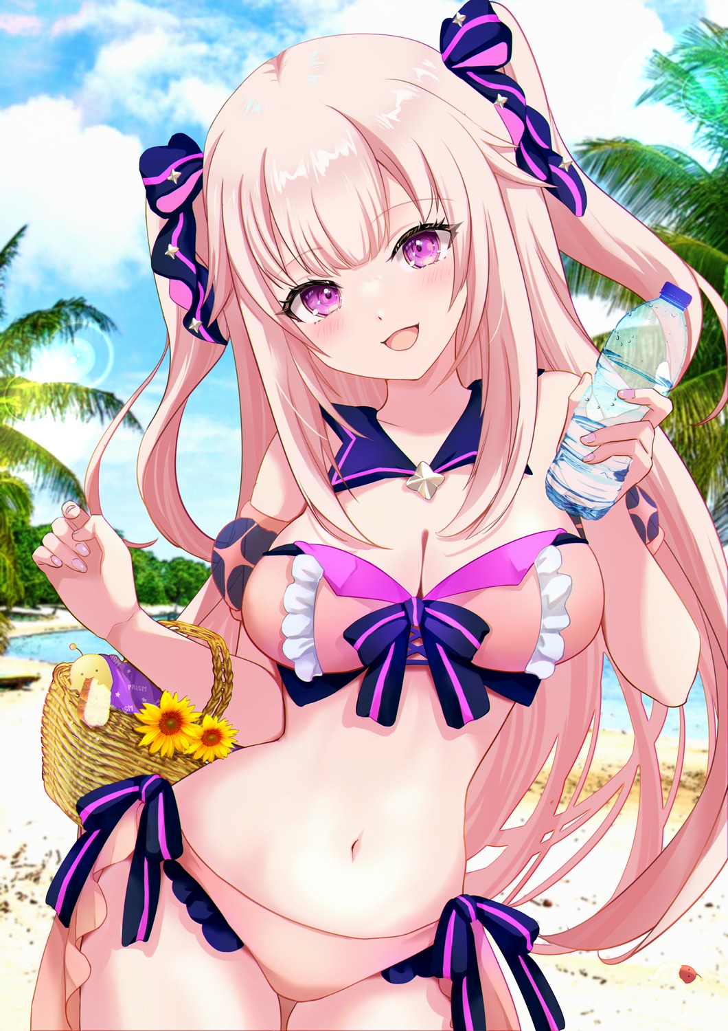 bikini, hoshifuri_iku, kudoukudokudo, prism_project, swimsuits