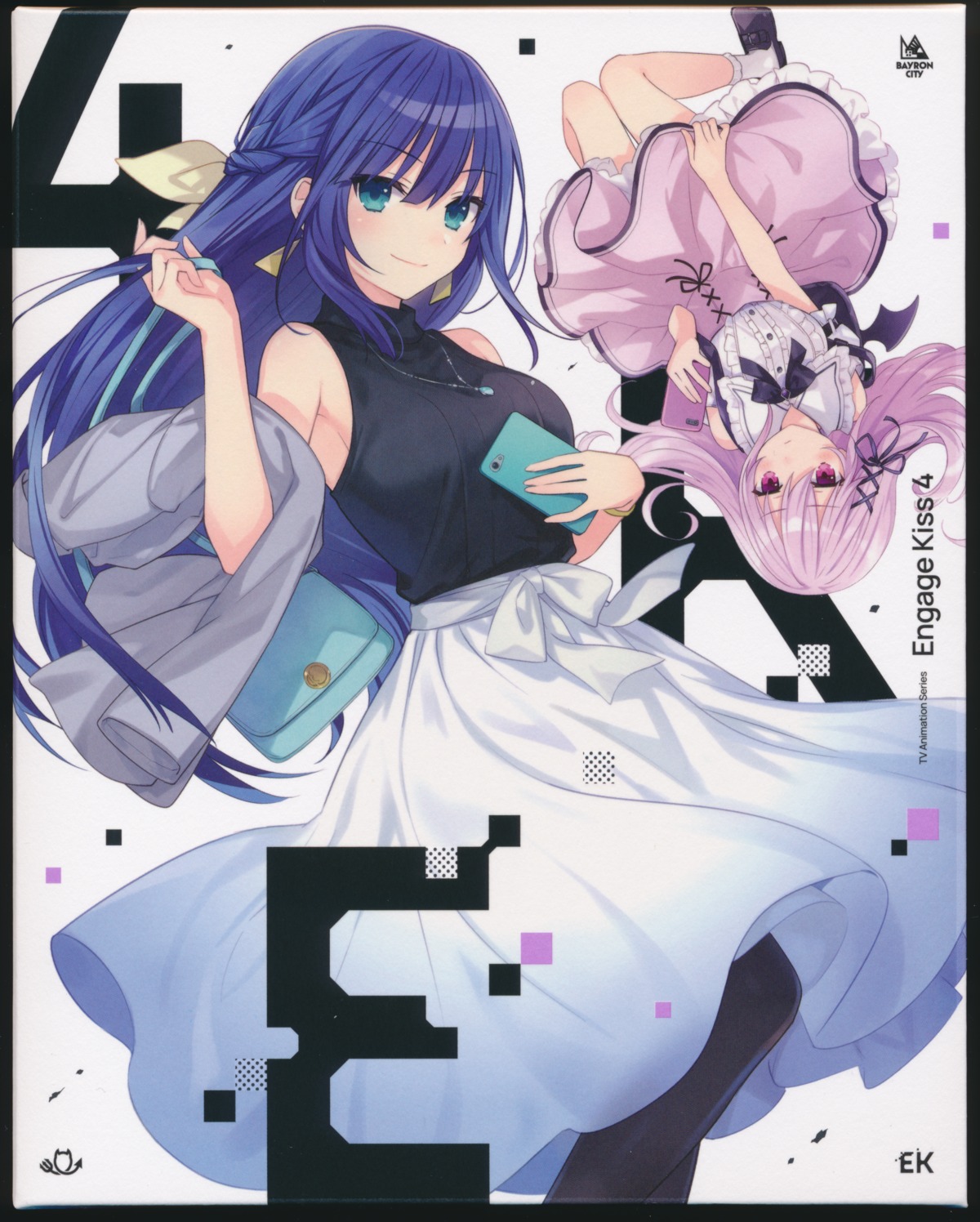 engage_kiss, kisara_(engage_kiss), lolita_fashion, raw_scan, tsunako, yuugiri_ayano