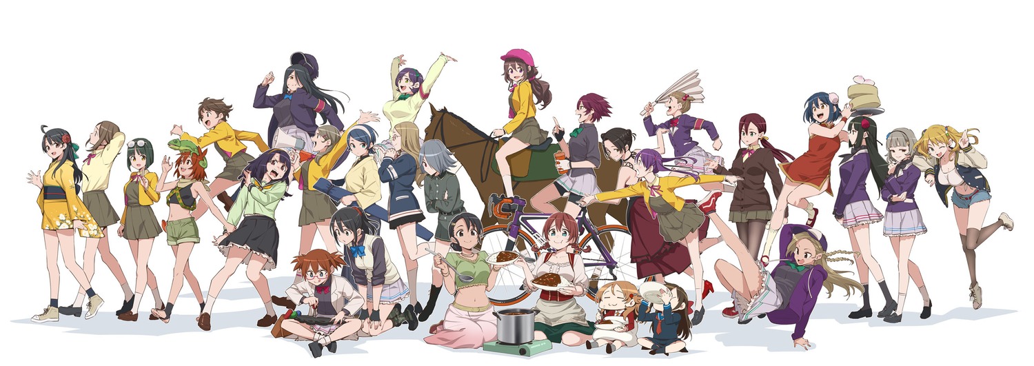 bike_shorts, chinadress, emma_verde, fujimaru, japanese_clothes, konoe_kanata, love_live!_(series), love_live!_nijigasaki_gakuen_school_idol_doukoukai