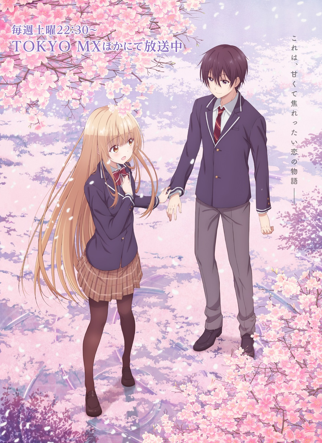 fujimiya_amane, otonari_no_tenshi-sama_ni_itsunomanika_dame_ningen_ni_sareteita_ken, pantyhose, seifuku, shiina_mahiru, tagme