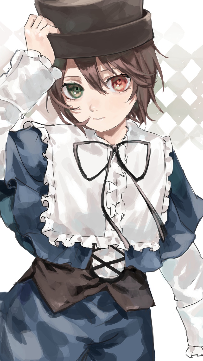 heterochromia, kani_samurai, rozen_maiden, sketch, souseiseki