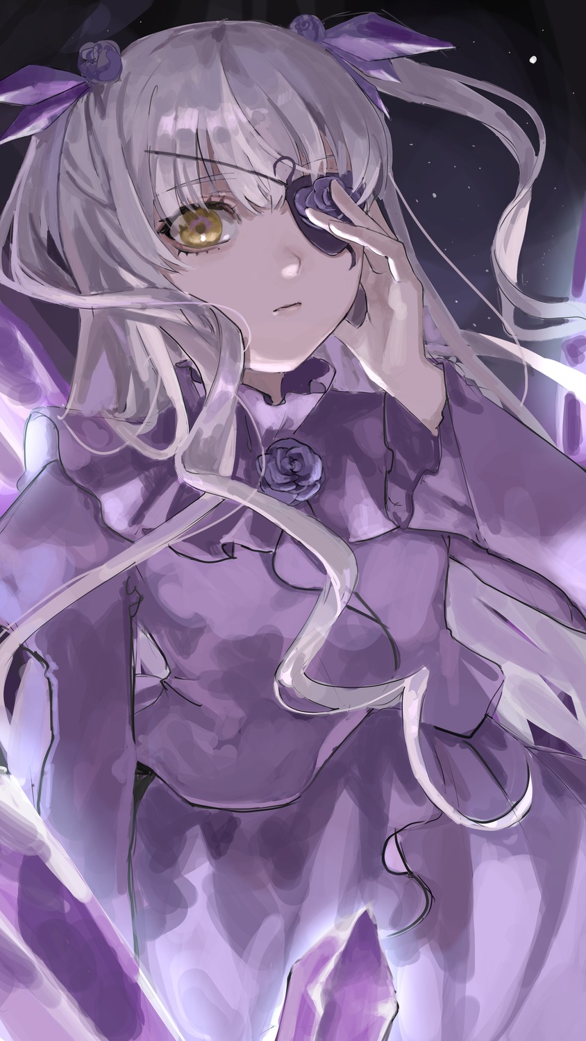 barasuishou, dress, eyepatch, kani_samurai, rozen_maiden, sketch