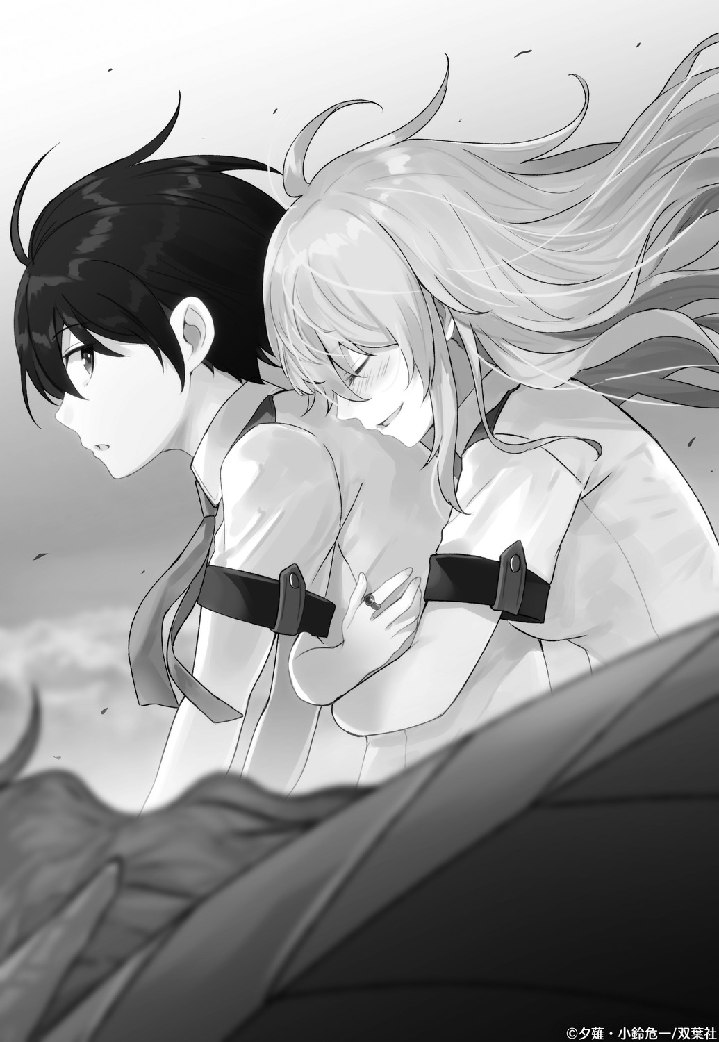 monochrome, saikyou_onmyouji_no_isekai_tenseiki, seifuku, seika_lamprogue, yifa, yuunagi