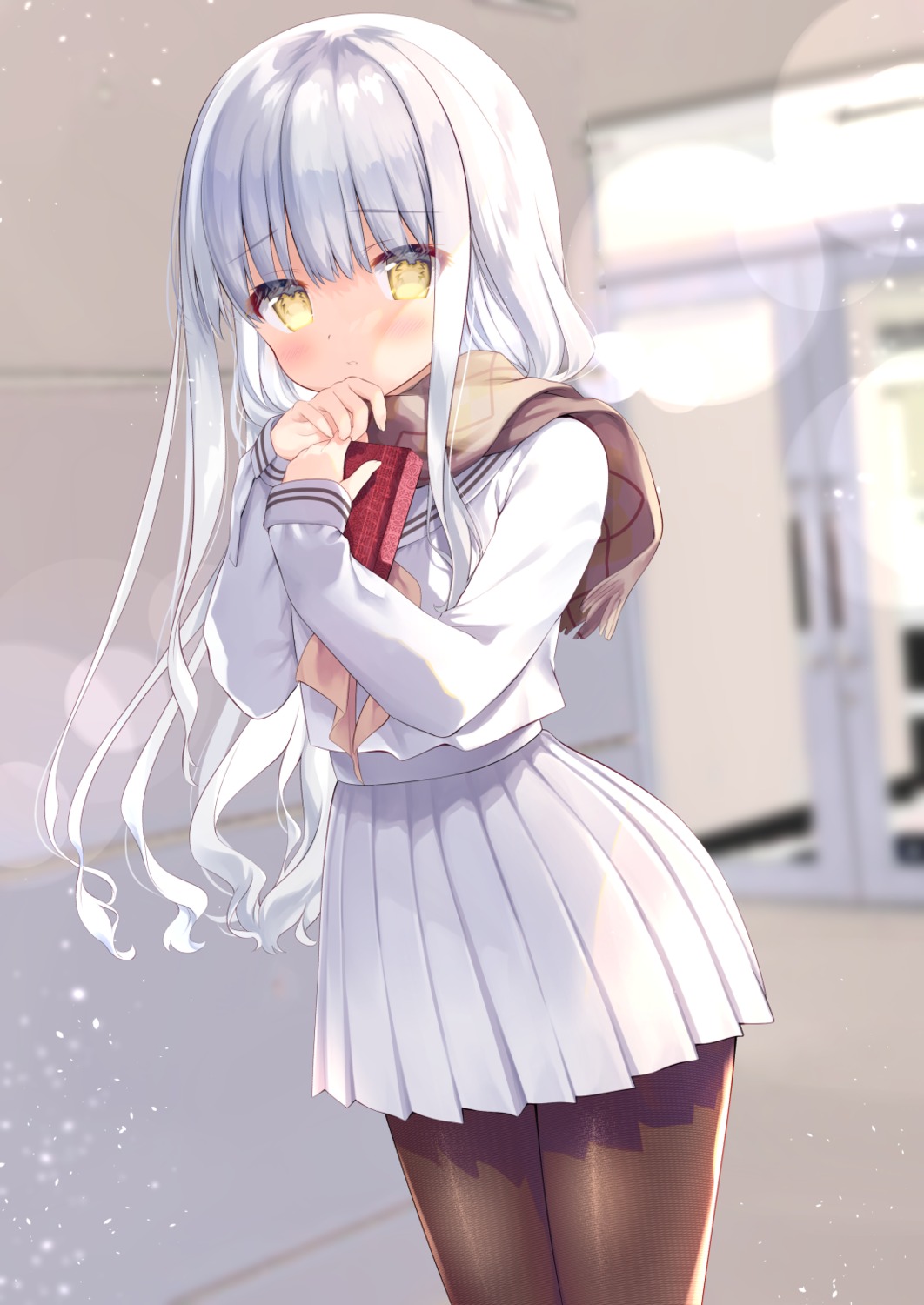 amanagi_seiji, pantyhose, seifuku