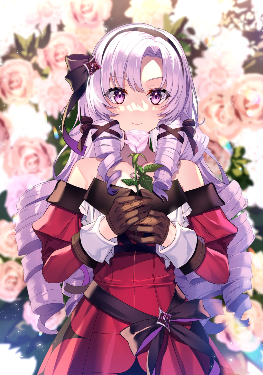 dress, fuyuki_(neigedhiver), hyakumantenbara_salome, nijisanji