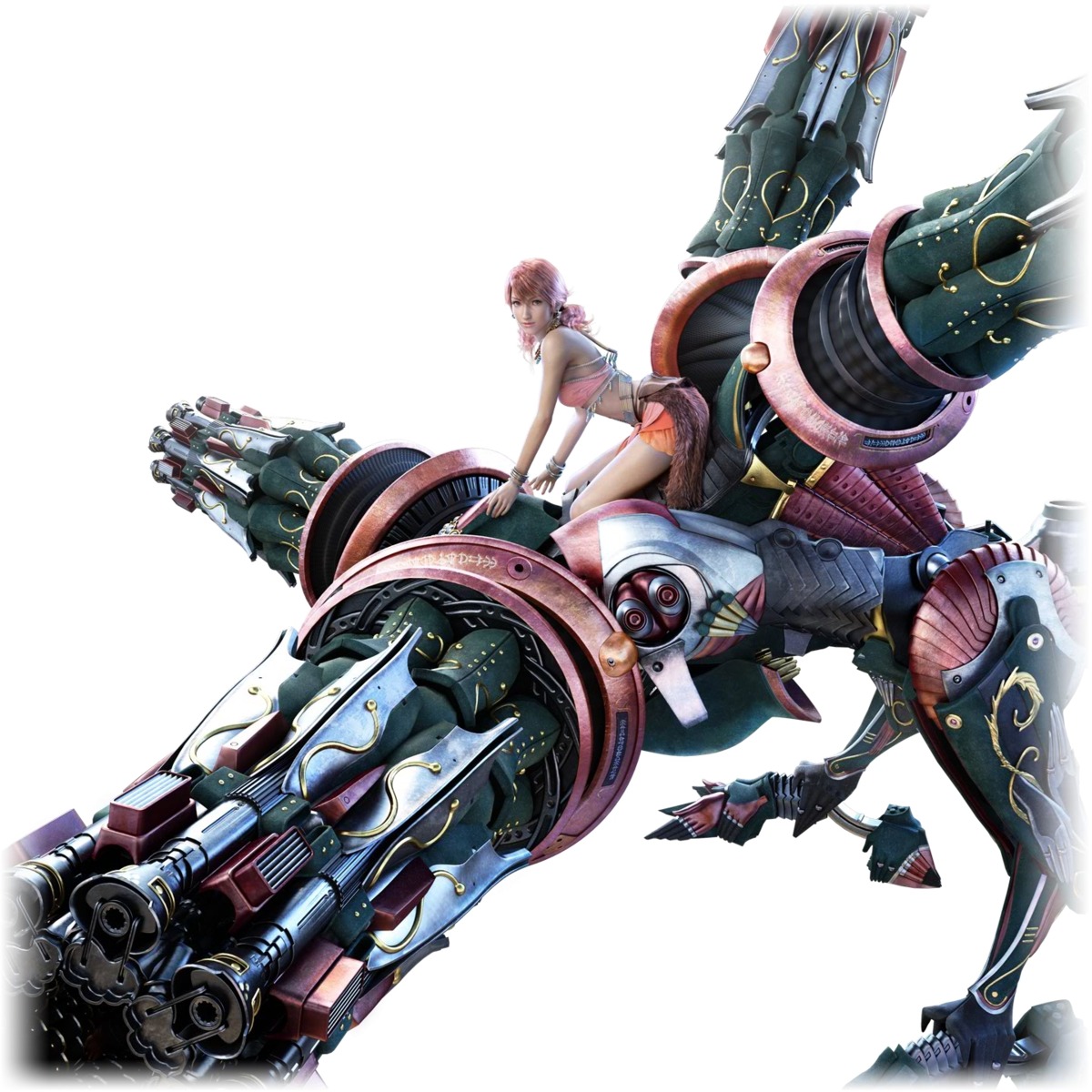 cg, final_fantasy, final_fantasy_xiii, hecatoncheir, mecha, oerba_dia_vanille, square_enix