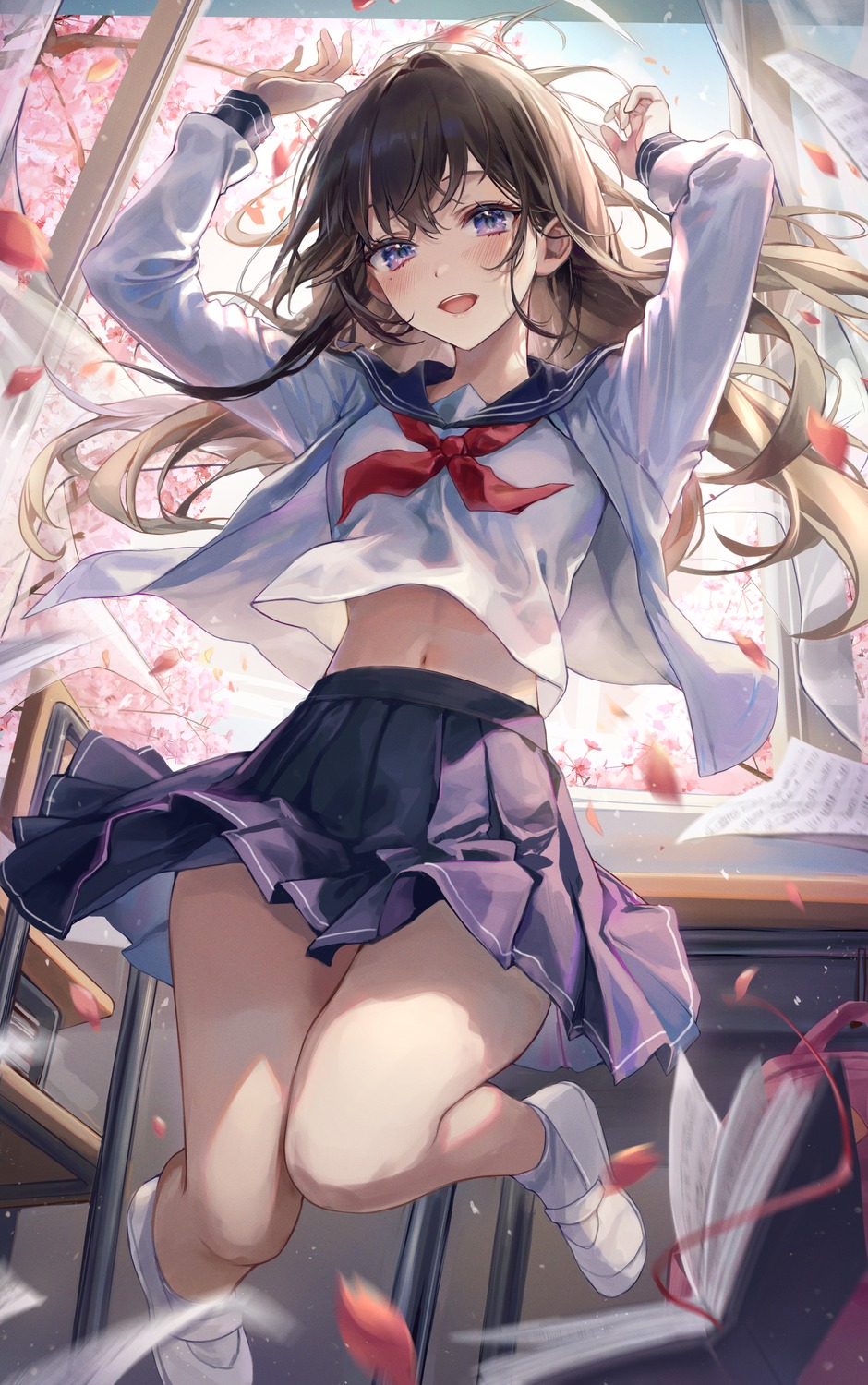 aibek, seifuku, skirt_lift