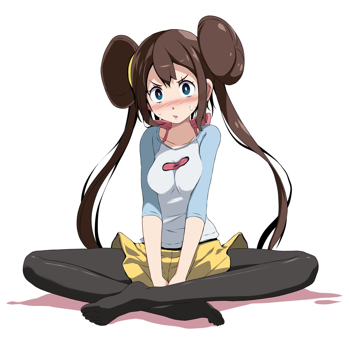 mei_(pokemon), pantyhose, pokemon, pokemon_b2w2, tsukishiro_saika