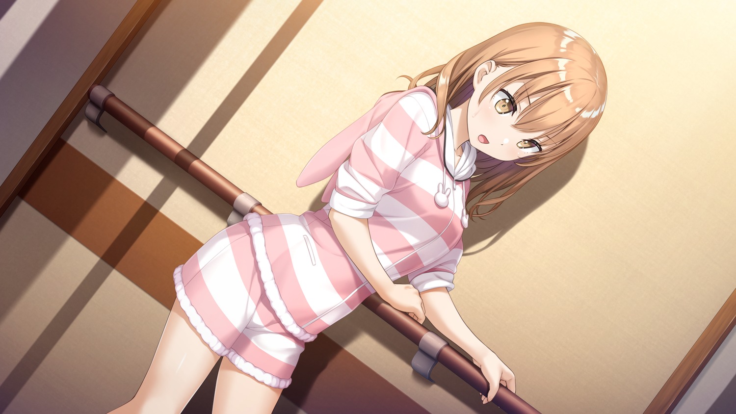 asakura_kirika, cube, game_cg, kamisama_no_youna_kimi_e, kantoku, pajama