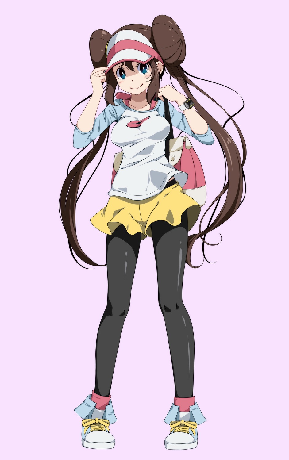 mei_(pokemon), pantyhose, pokemon, pokemon_b2w2, tsukishiro_saika