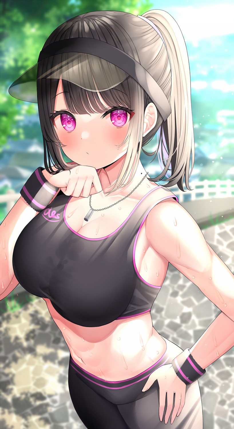 gym_uniform, mizukoshi_(marumi), no_bra, wet