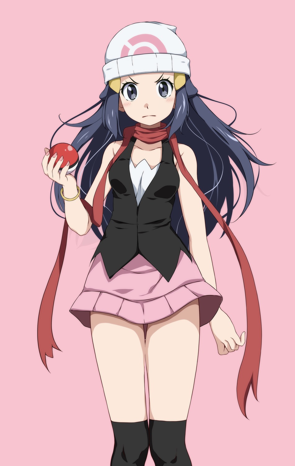 hikari_(pokemon), pokemon, pokemon_bdsp, pokemon_dppt, thighhighs, tsukishiro_saika