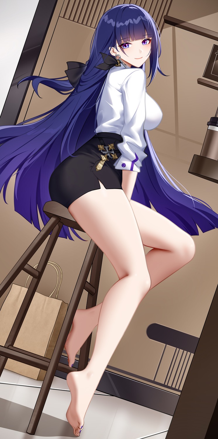 benghuai_xueyuan, business_suit, honkai_impact, raiden_mei, wu_ganlan_cai
