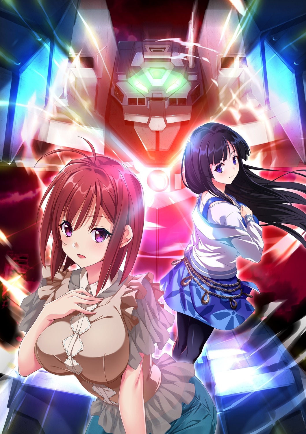 giga, jinki, jinki_-unlimited-, mecha, pantyhose, see_through, tsunashima_shirou
