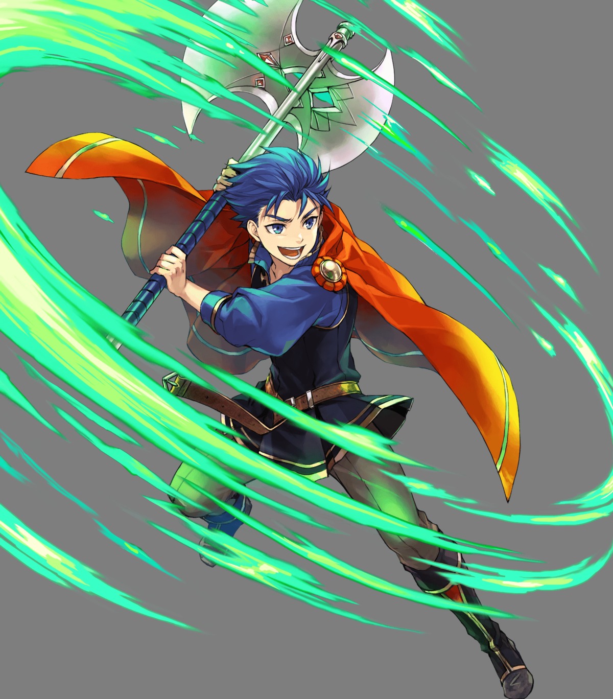 fire_emblem, fire_emblem:_seima_no_kouseki, hagiya_kaoru, hector_(fire_emblem), male, nintendo, uniform, weapon