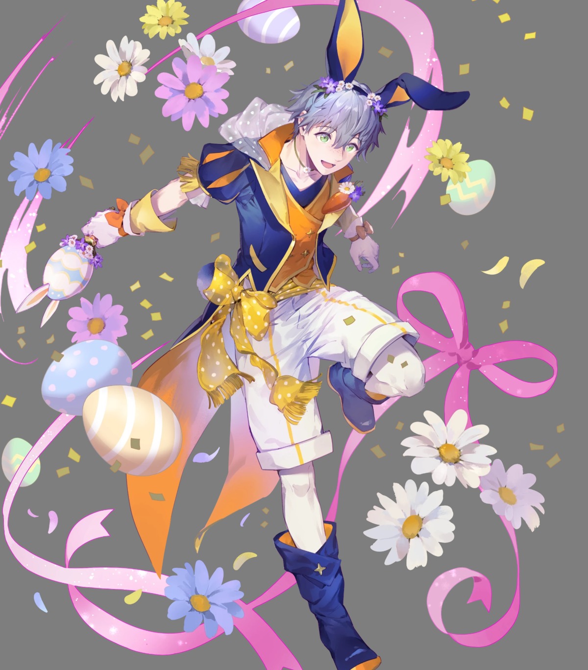 animal_ears, ashe_(fire_emblem), bunny_ears, fire_emblem, fire_emblem_three_houses, iori_suzuki, male, nintendo