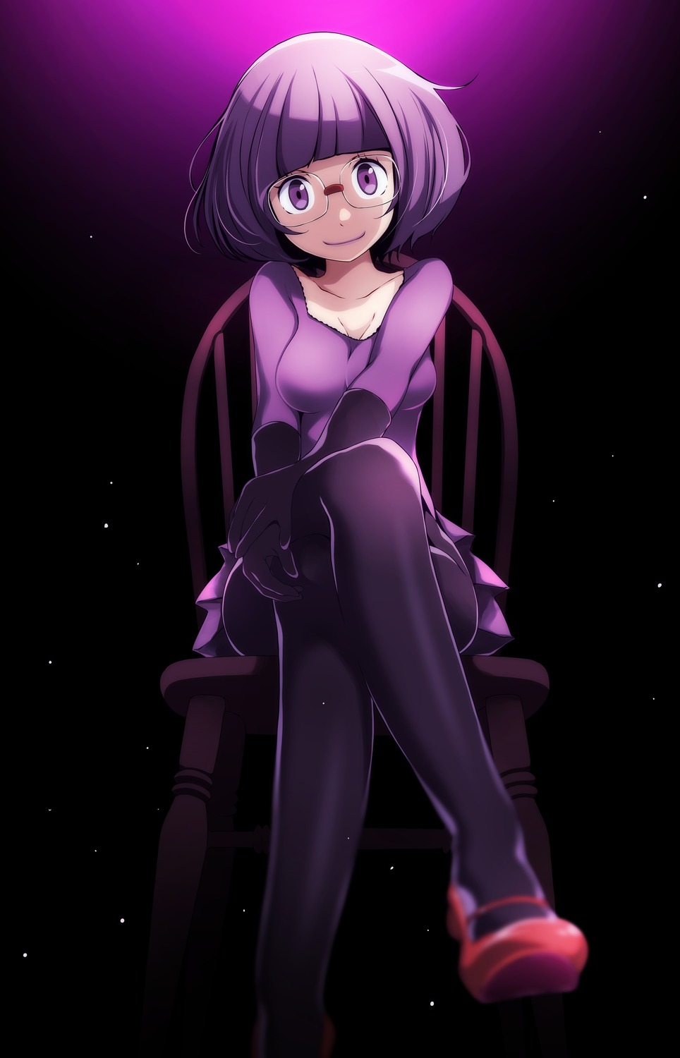 megane, pantyhose, pokemon, pokemon_b2w2, pokemon_bw, shikimi_(pokemon), tsukishiro_saika