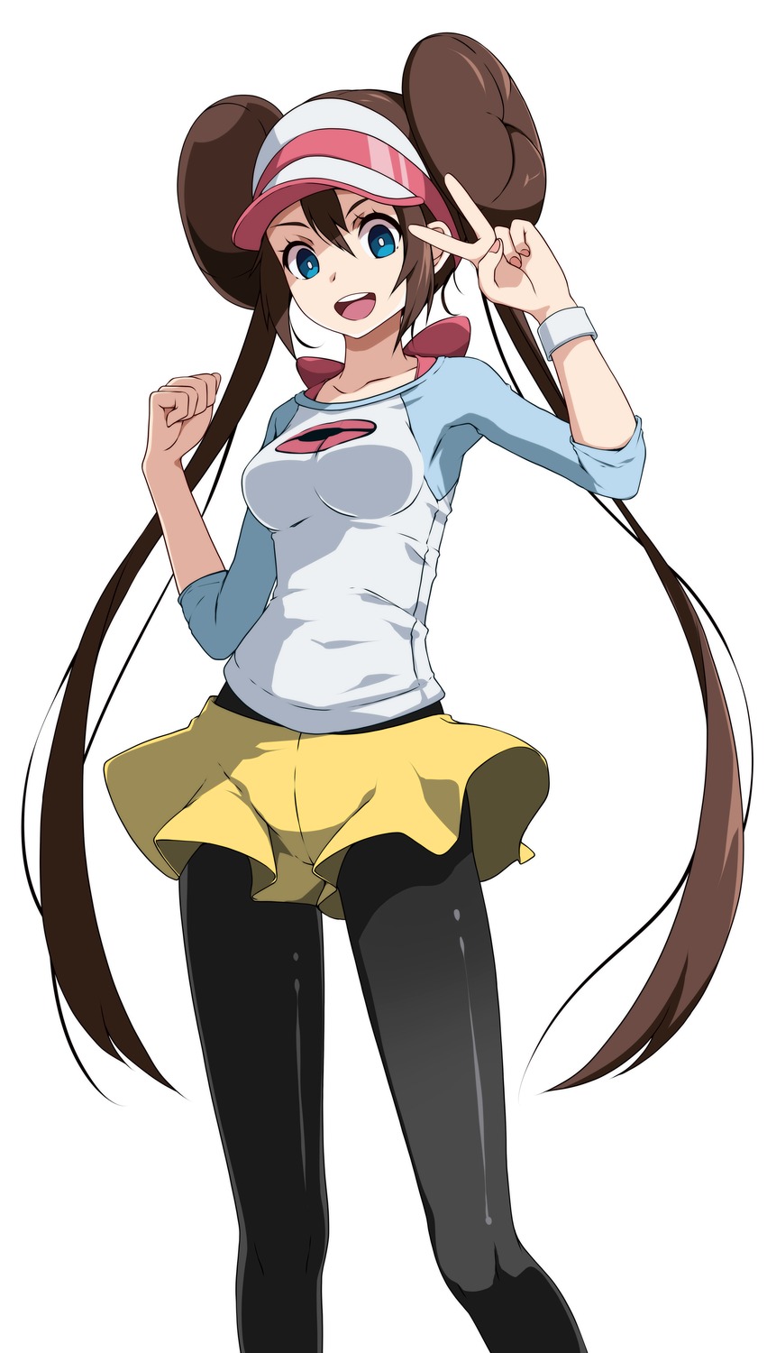 mei_(pokemon), pantyhose, pokemon, pokemon_b2w2, tsukishiro_saika