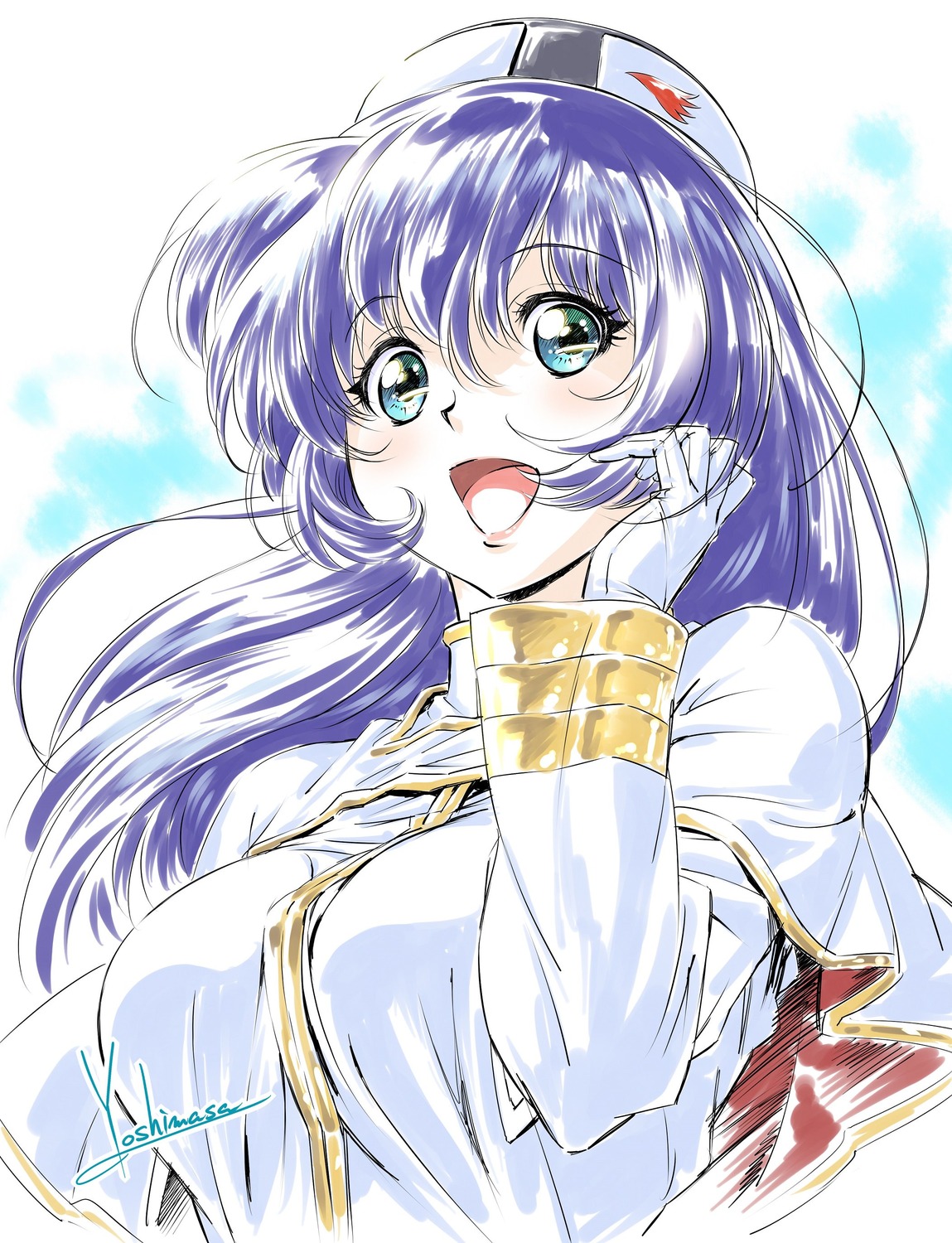 martian_successor_nadesico, misumaru_yurika, sketch, yoshinaga_masahiro