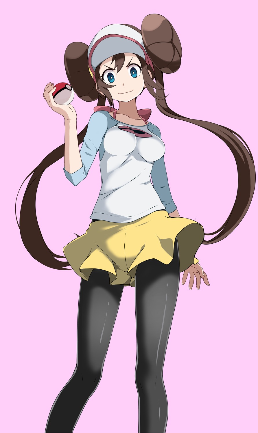 mei_(pokemon), pantyhose, pokemon, pokemon_b2w2, tsukishiro_saika