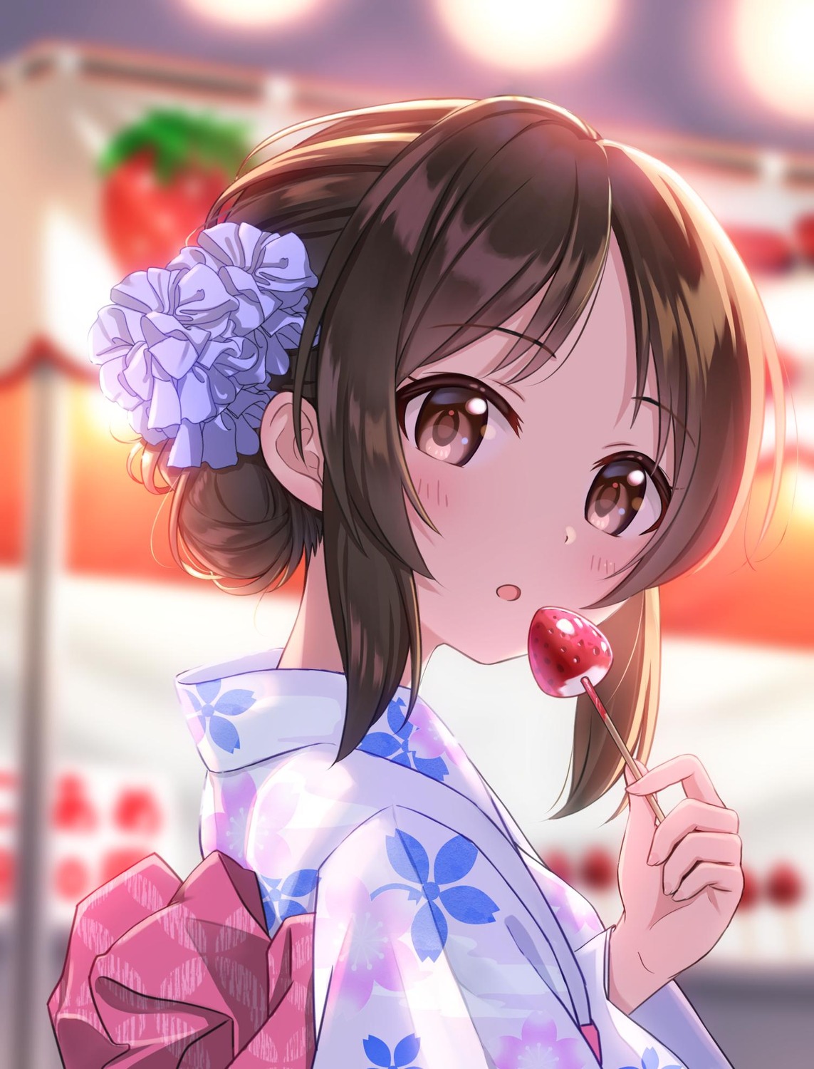 nagononn, tachibana_arisu, the_idolm@ster, the_idolm@ster_cinderella_girls, the_idolm@ster_cinderella_girls_u149, yukata