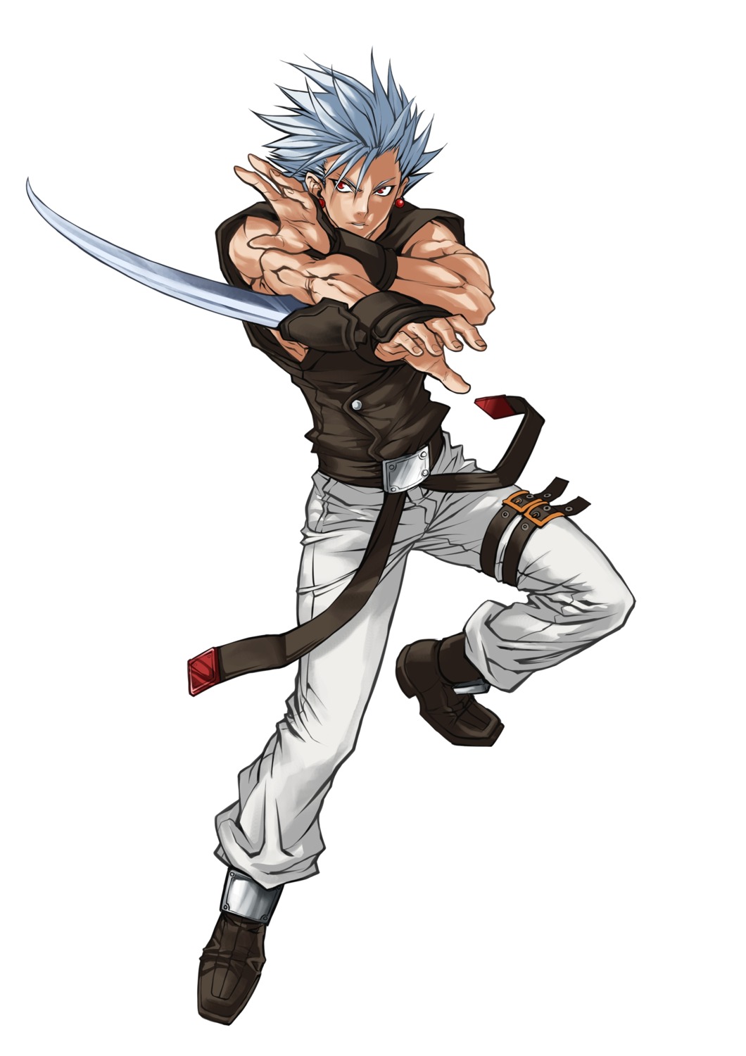 chipp_zanuff, guilty_gear, guilty_gear_xx_accent_core, male, ninja, weapon