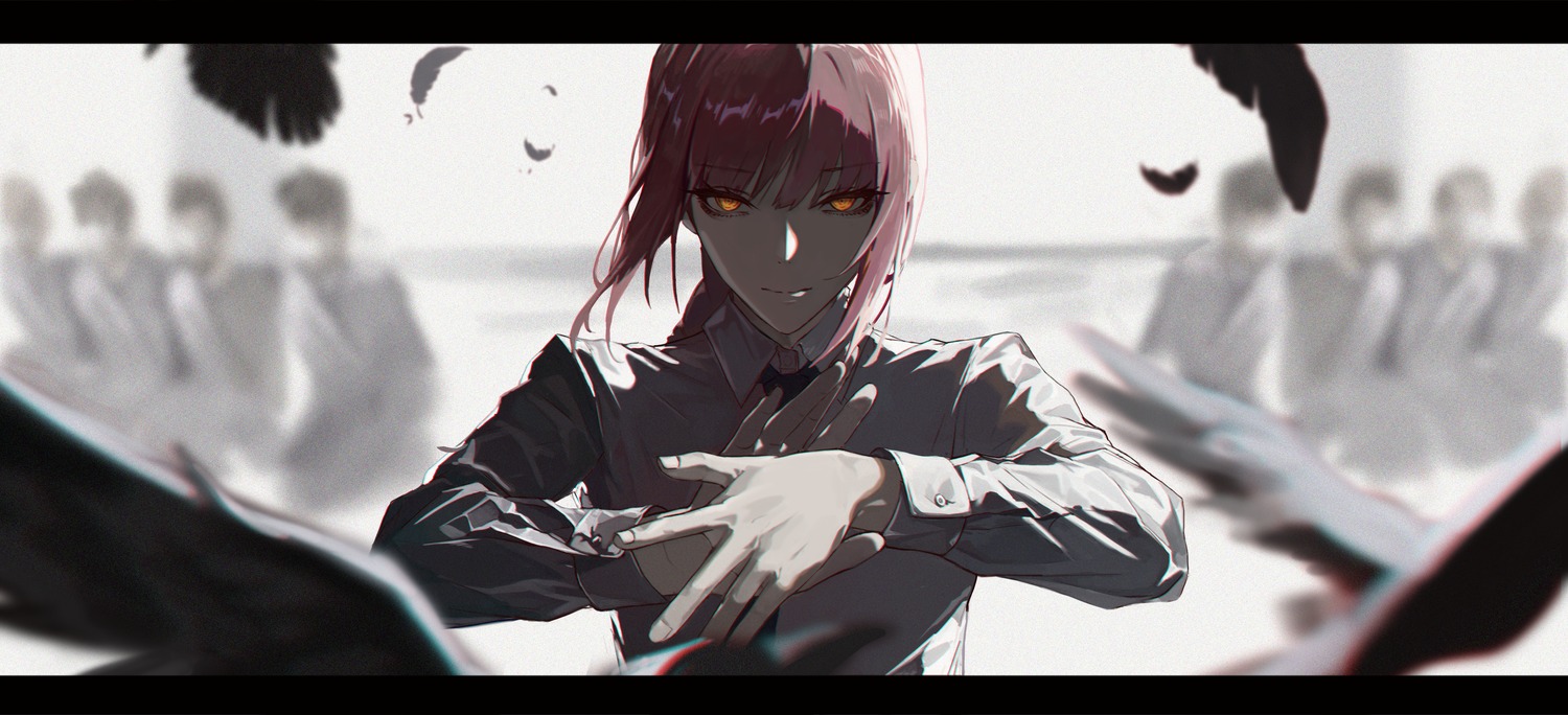 chainsaw_man, dress_shirt, makima_(chainsaw_man), sep