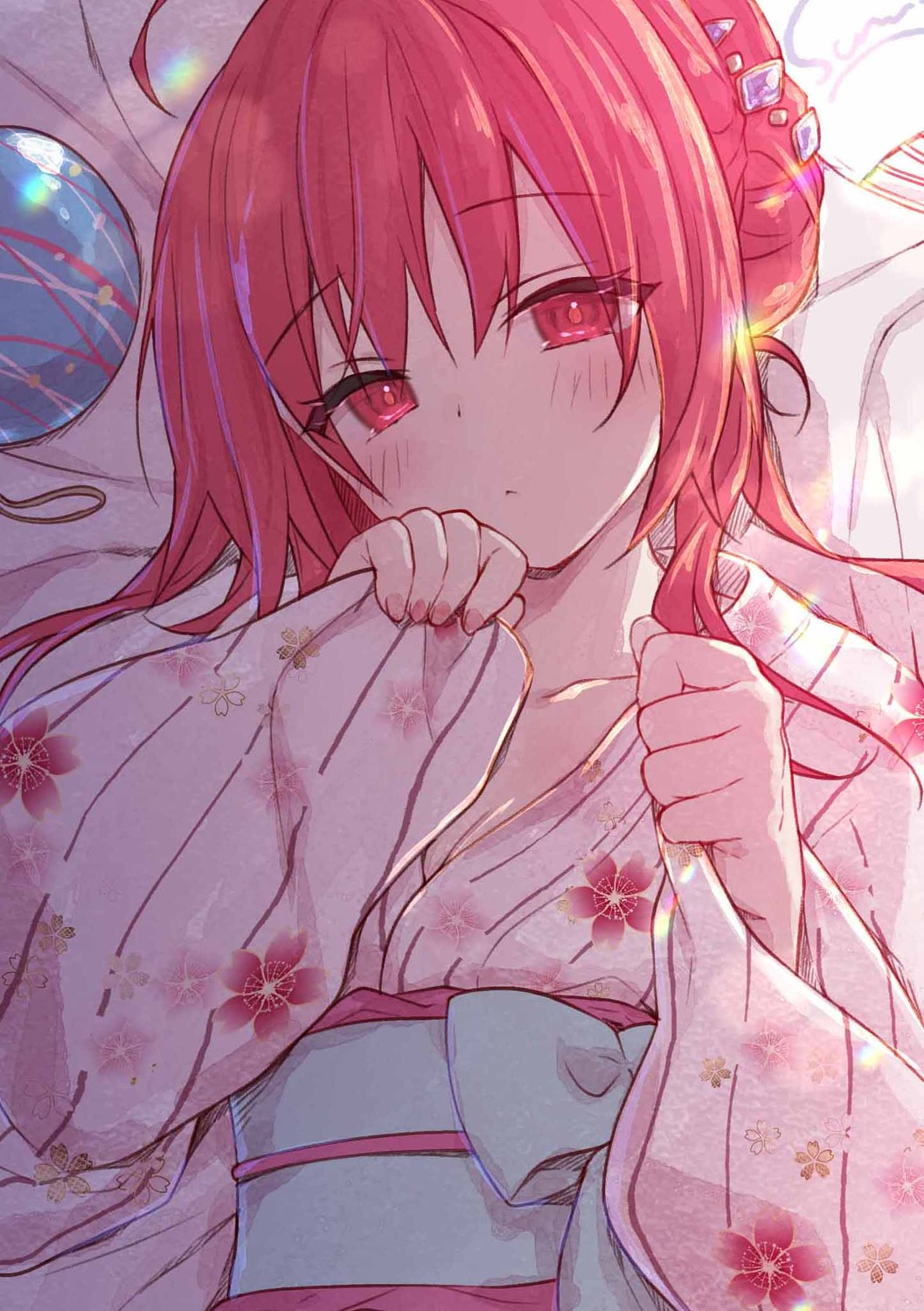 cleavage, konomi, liar_liar, saionji_sarasa, yukata
